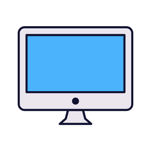An icon image of a PC Desktop Monitor